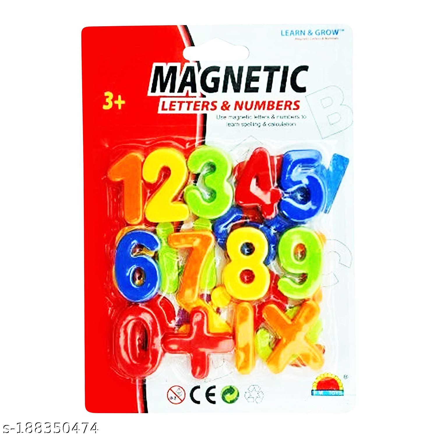 Magnetic Letters & Numbers - Gift Area